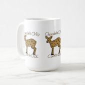 チョコレートチップクッキーDoe コーヒーマグカップ (正面左)