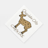 チョコレートチップクッキーDoe スタンダードランチョンナプキン (角)