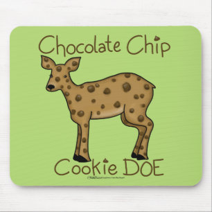 チョコレートチップクッキーDoe マウスパッド