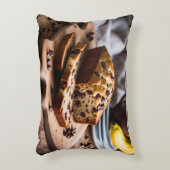 チョコレートチップバナナパン アクセントクッション (正面(垂直))