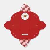 チョコレートチップホリデークッキーベーカーズビーフボックス フェイバーボックス (折り畳みなし)