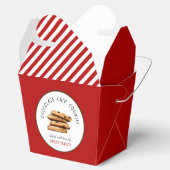 チョコレートチップホリデークッキーベーカーズビーフボックス フェイバーボックス (オープン)