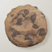 チョコレートチップラウンド装飾用クッション ラウンドクッション (裏面)