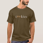 チョコレートチップ付きクッキー Tシャツ (正面)