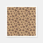 チョコレートチップ スタンダードカクテルナプキン (正面)