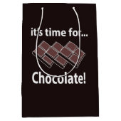 チョコレートチョコレートの時間 ミディアムペーパーバッグ (正面)