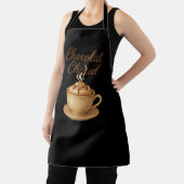 チョコレートチョコレートチョコレートチョコレートイラストレーション エプロン (インサイチュ)
