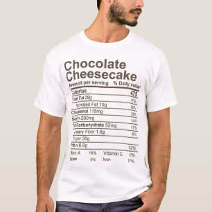 チョコレートチーズケーキ Tシャツ