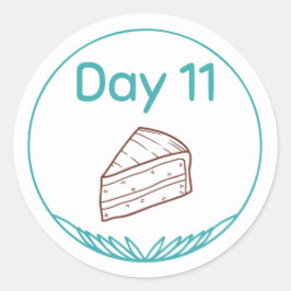 チョコレートテイスティングキットデイ11 ラウンドシール