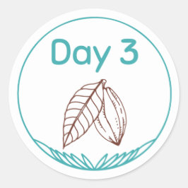 チョコレートテイスティングキットデイ3 ラウンドシール