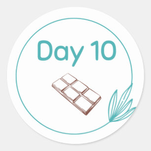 チョコレートテイスティングキットDay 10 ラウンドシール