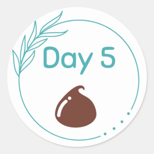 チョコレートテイスティングキットDay 5 ラウンドシール (正面)