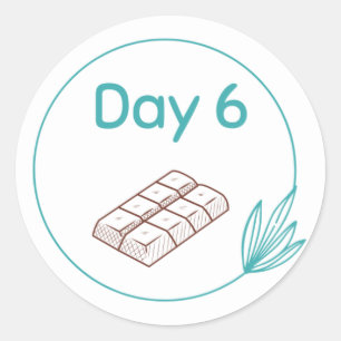 チョコレートテイスティングキットDay 6 ラウンドシール