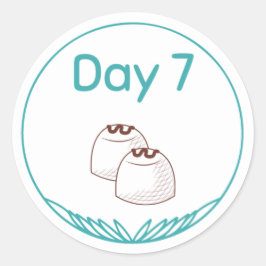 チョコレートテイスティングキットDay 7 ラウンドシール