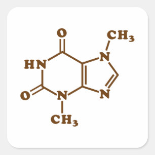 チョコレートテオブロミンの分子化学式 スクエアシール