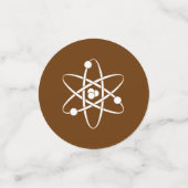 チョコレートテーブルの魅力紙吹雪 コンフェッティ (スモール正面)