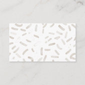 チョコレートディスプレイシャワーを浴びた エンクロージャーカード (裏面)