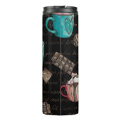 チョコレートデザートキャンディホットココアスクリプト タンブラー (裏面)