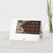 チョコレートデー2月9日 カード (裏面)