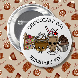 チョコレートデー – 2月9日 缶バッジ