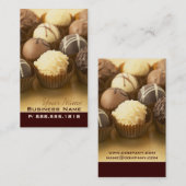 チョコレートトラッフルの名刺 名刺 (正面/裏面)