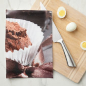 チョコレートトラッフル キッチンタオル (四つ折り)