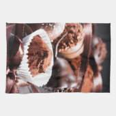 チョコレートトラッフル キッチンタオル (横)