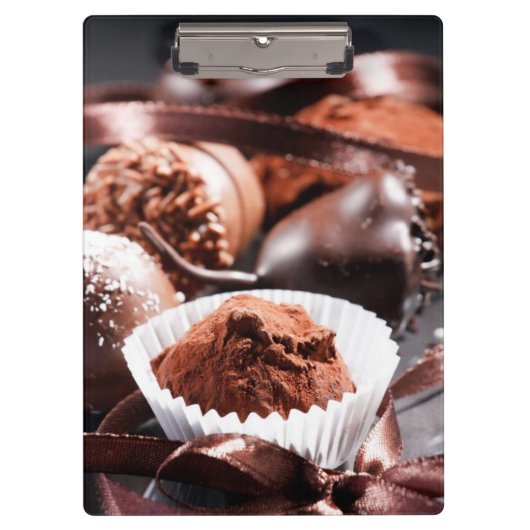 チョコレートトラッフル クリップボード (正面)