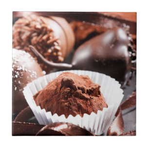 チョコレートトラッフル タイル