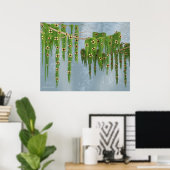 チョコレートトリュフファンタジーツリー ポスター (ホームオフィス)