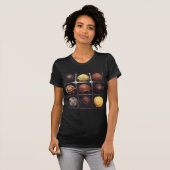 チョコレートトリュフ写真 Tシャツ (正面フル)