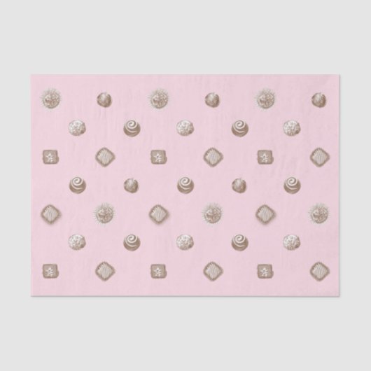 チョコレートトリュフ 薄葉紙 (正面)