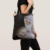 チョコレートトートの茶 トートバッグ (クローズアップ)