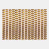 チョコレートドロップLOVE Sweet結婚'sハートキャンディ ラッピングペーパーシート (正面3)