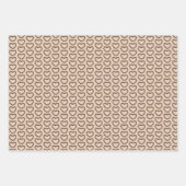 チョコレートドロップLOVE Sweet結婚'sハートキャンディ ラッピングペーパーシート (正面2)