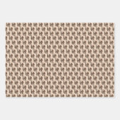 チョコレートドロップLOVE Sweet結婚'sハートキャンディ ラッピングペーパーシート (正面)