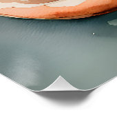 チョコレートドーナツの水色 ポスター (コーナー)