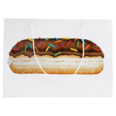 チョコレートドーナツギフトバッグ ラージペーパーバッグ (裏面)