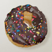 チョコレートドーナツノベルティ ラウンドクッション (裏面)