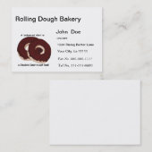 チョコレートドーナツベーカリーの名刺 名刺 (正面/裏面)