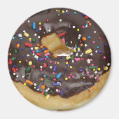 チョコレートドーナツ冷凍機又はロッカー磁石 マグネット (正面)