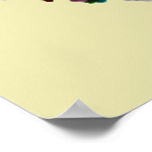 チョコレートドーナツ(カラフルふりかけ) ポスター (角)