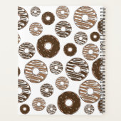 チョコレートドーナツ,キャラメルドーナツ,アイシング,あなたの名前 プランナー手帳 (裏面)