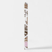 チョコレートドーナツ,キャラメルドーナツ,アイシング,あなたの名前 iPhoneケース (左側面)