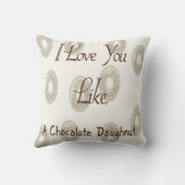 チョコレートドーナツ クッション (裏面)