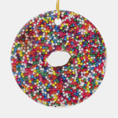 チョコレートドーナツ セラミックオーナメント (裏面)