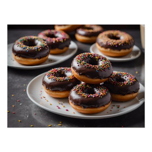 チョコレートドーナツ ポスター (正面)