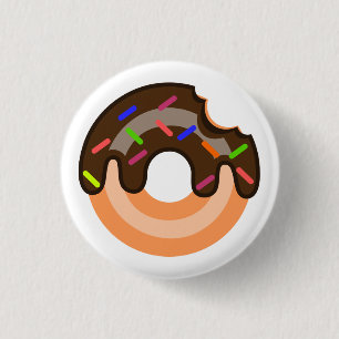 チョコレートドーナツPin 缶バッジ