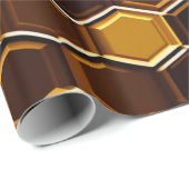 チョコレートハニカム ラッピングペーパー (ロールコーナー)