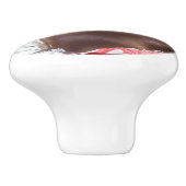 チョコレートハート セラミックノブ (側面)